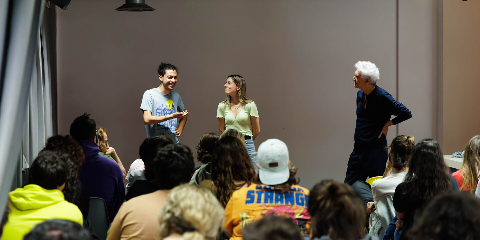 Bruno Bigoni per workshop con gli studenti di regia e recitazione