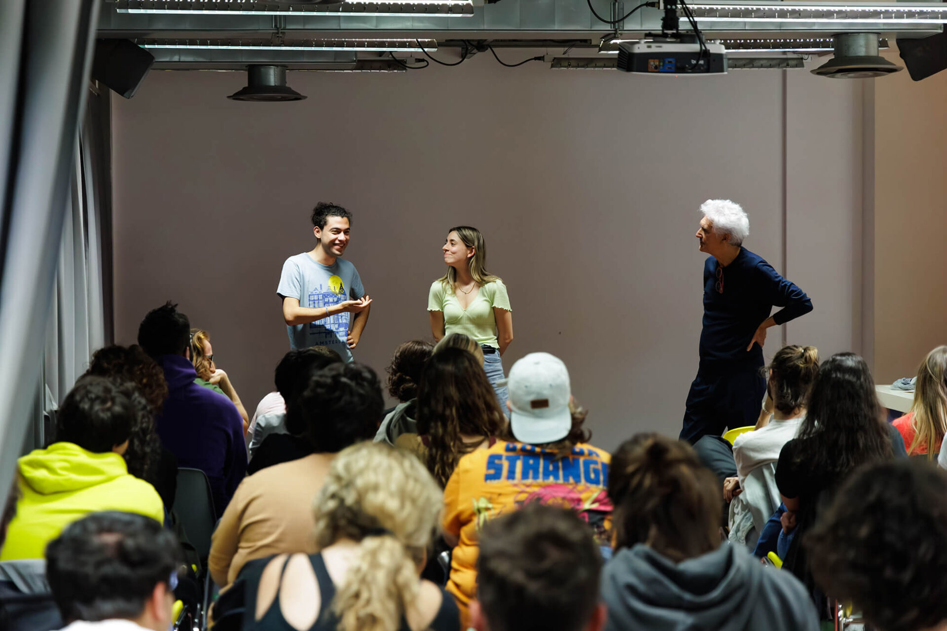 Bruno Bigoni per workshop con gli studenti di regia e recitazione