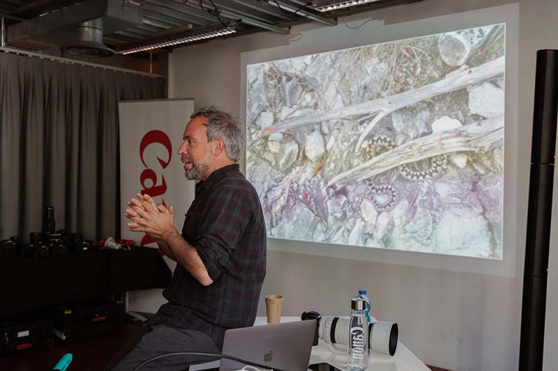 Bruno D'amicis Canon Italia - fotografia di Alberto Rizzieri