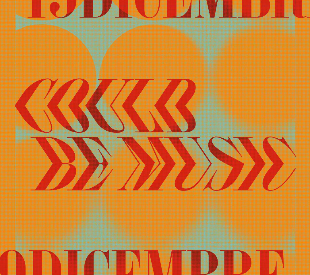 grafica dell'evento di musica e canto Could be Music