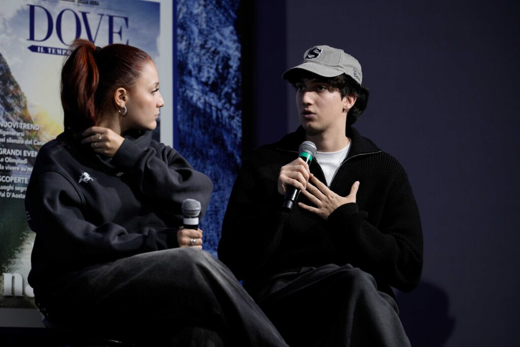 Giulia Buzzi e Francesco Giaquinto, studenti del corso di Musica