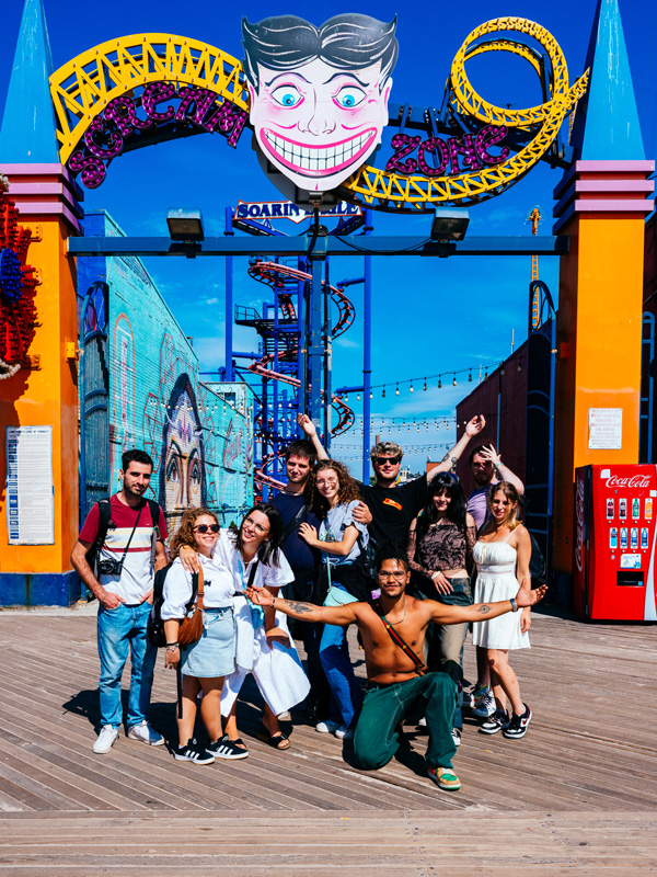 viaggio New York,foto di gruppo